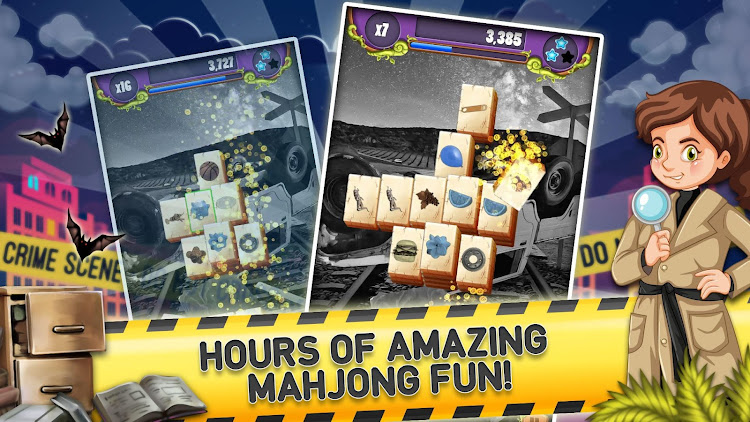 #2. Mahjong Scenes: Mystery Cases (Android) By: Beautiful Mahjong Games by Difference Games