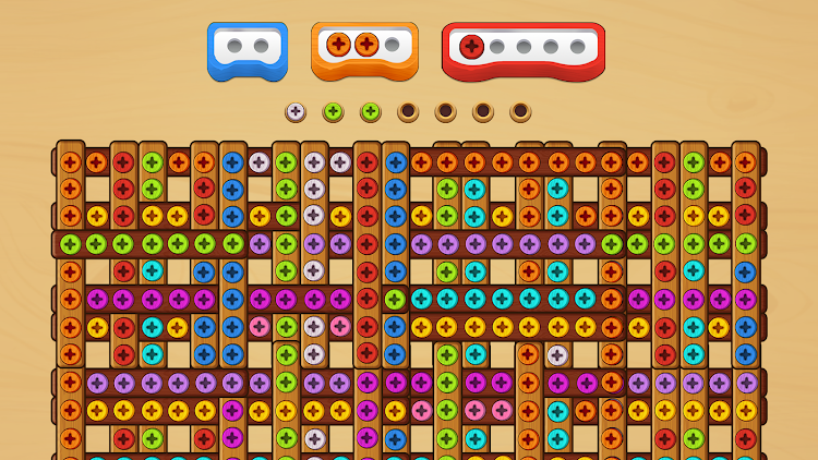 #5. Screw Color: Wood Jam (Android) By: KEEGO!