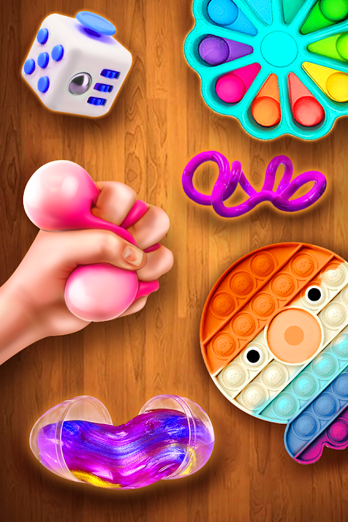 #3. Antistress Pop It Fidget Toys (Android) By: Taprix