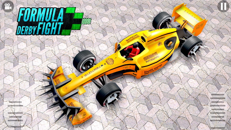 #4. Formula Car Derby 3D Simulator (Android) By: STV Games