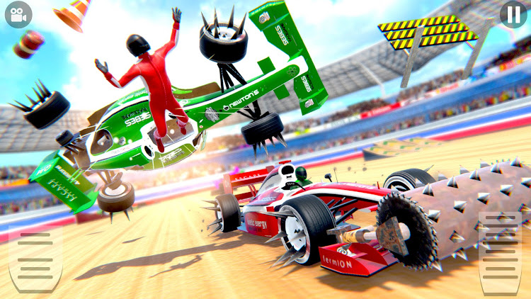 #5. Formula Car Derby 3D Simulator (Android) By: STV Games