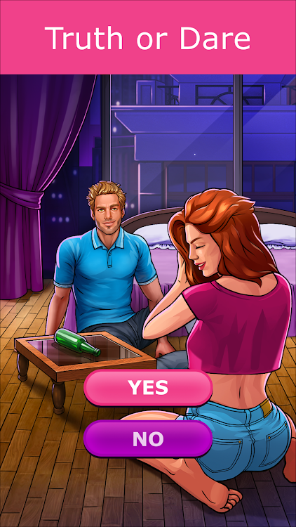 #2. Kiss Kiss: Spin the Bottle (Android) By: PLAYNETA LIMITED