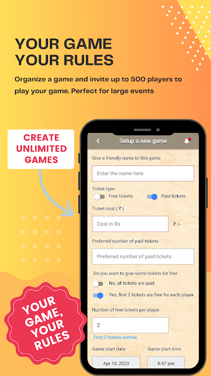 #5. Party Tambola Daily Live Games (Android) By: Quadralyst Private Limited