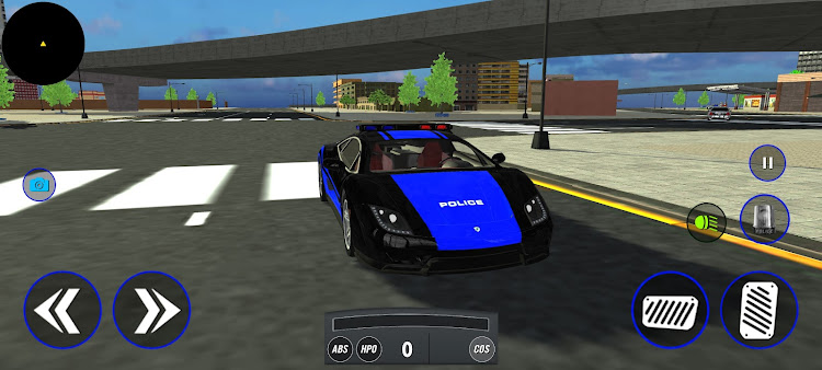 #3. Open World Police Car Driving (Android) By: Gamix Fusion