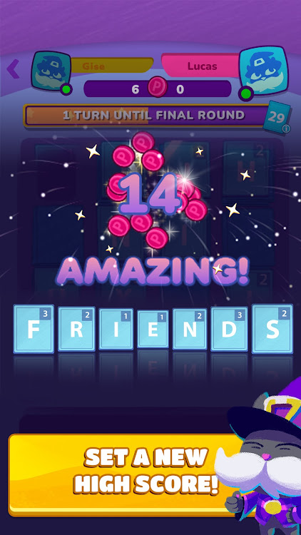 #3. Gibberish: Word Game & Friends (Android) By: Halfbrick Studios