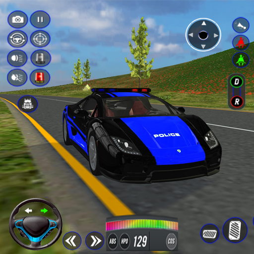 #8. Open World Police Car Driving (Android) By: Gamix Fusion