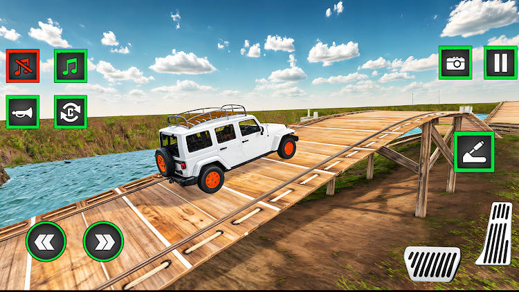 #4. 4x4 Jeep Simulator Jeep Game (Android) By: SN Simulation Hub