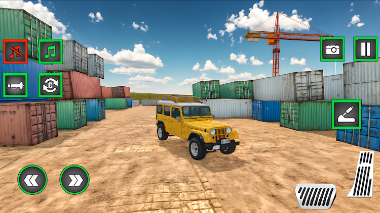 #6. 4x4 Jeep Simulator Jeep Game (Android) By: SN Simulation Hub