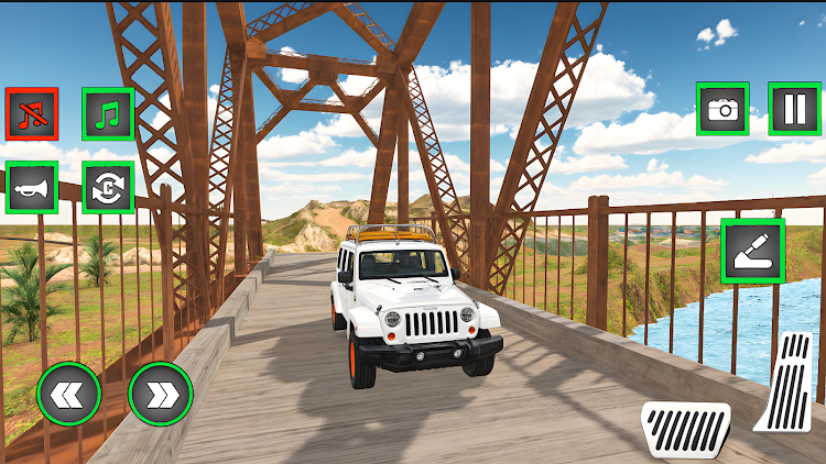 #7. 4x4 Jeep Simulator Jeep Game (Android) By: SN Simulation Hub