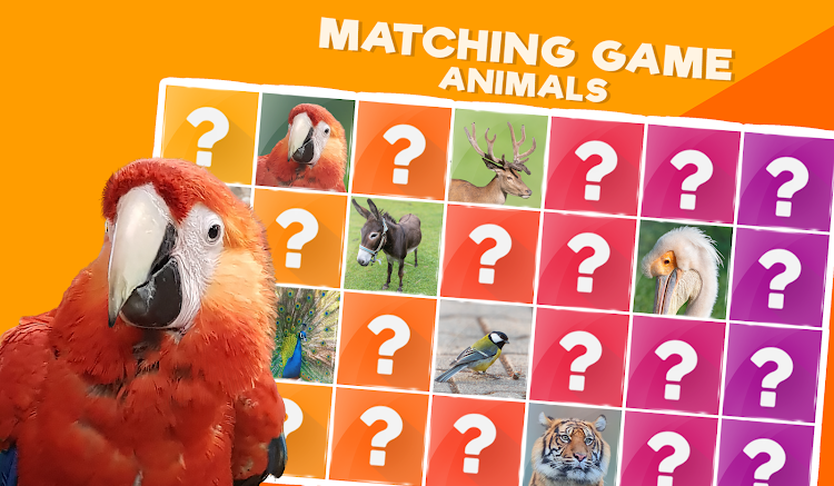 #10. Match Game: Animals (Android) By: Dream_Studio