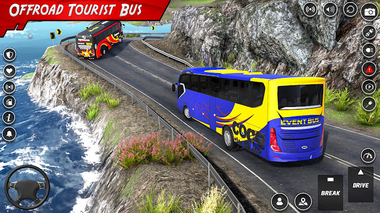 #4. Offroad Bus Simulator 3d drive (Android) By: Gaming Switch