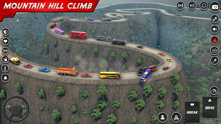 #6. Offroad Bus Simulator 3d drive (Android) By: Gaming Switch