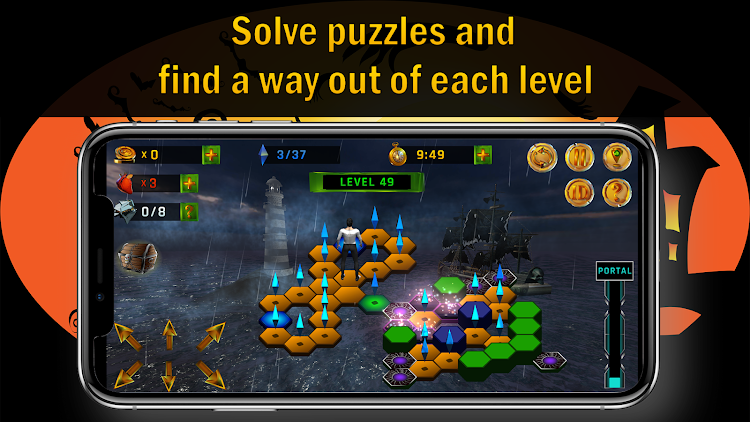 #2. Halloween - Puzzles, Monsters (Android) By: AlexProgs