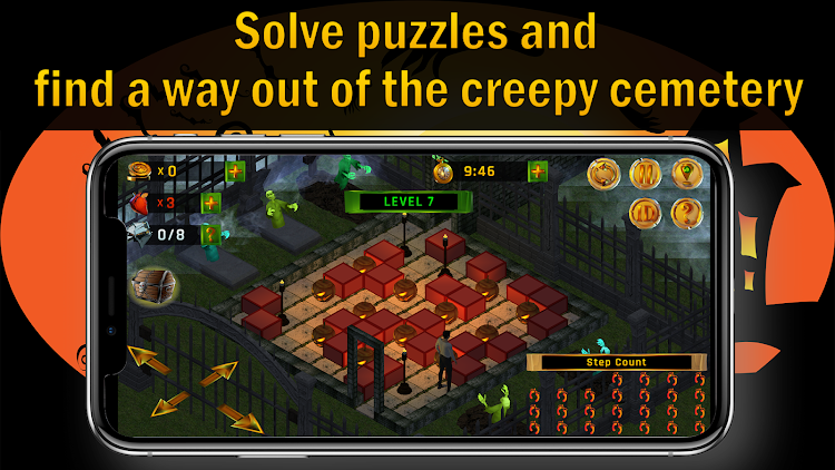 #9. Halloween - Puzzles, Monsters (Android) By: AlexProgs