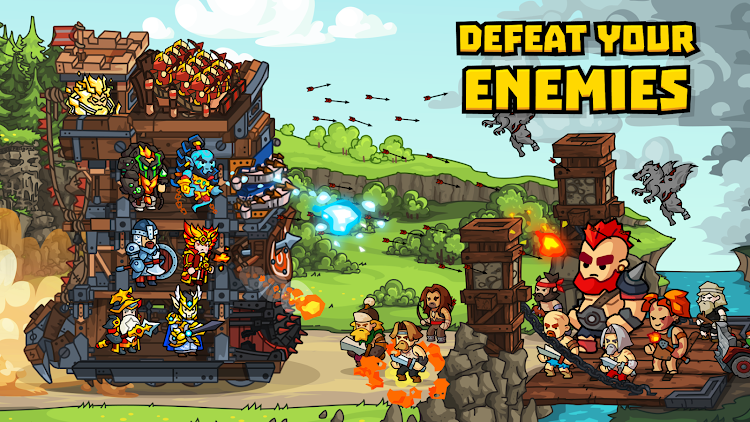 #9. Tower Defense: Towerlands (TD) (Android) By: Black Bears Publishing