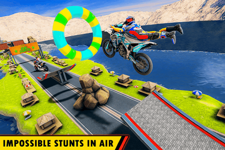 #8. Extreme Tricky Bike stunt Sim (Android) By: Extreme Games Production