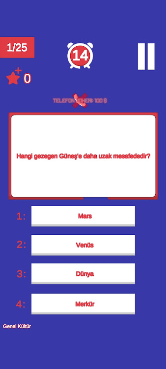 #2. Bilgi Yarışması (Android) By: Serhat Bilişim