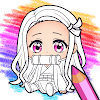 Chibi Doll Coloring Games icon