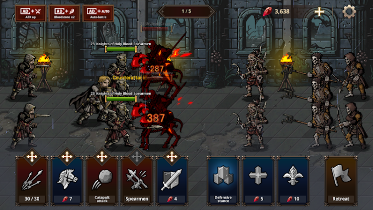 #7. King's Blood: The Defense (Android) By: DAWINSTONE GAMES