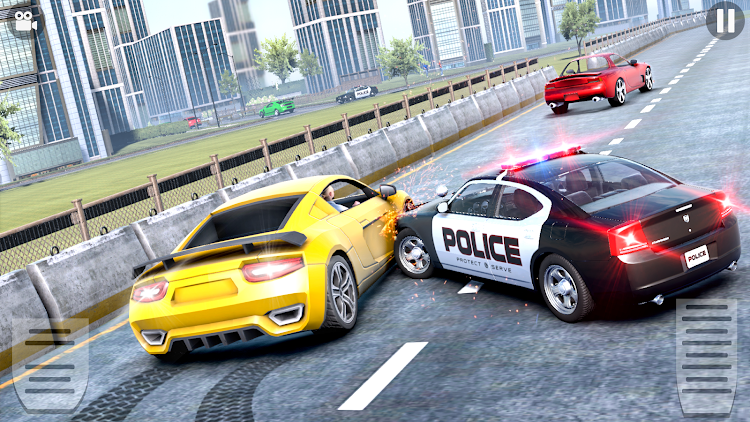 #7. US Police Car driving Chase 3D (Android) By: STV Games