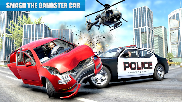 #10. US Police Car driving Chase 3D (Android) By: STV Games