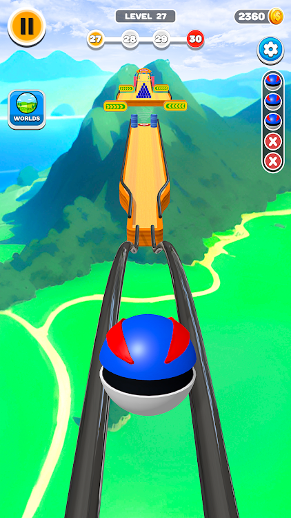 #5. Ball Race 3d - Ball Games (Android) By: HitBox Games