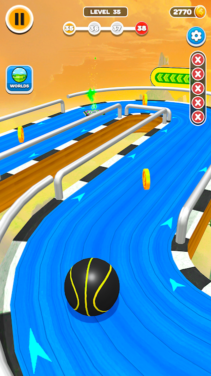 #6. Ball Race 3d - Ball Games (Android) By: HitBox Games