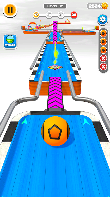 #7. Ball Race 3d - Ball Games (Android) By: HitBox Games