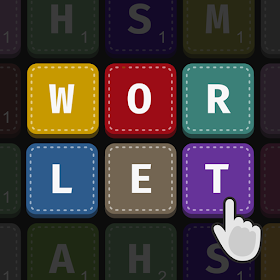 Merge blocks word guess puzzle