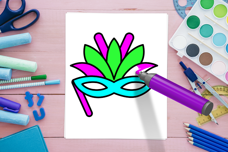 #5. ASMR Coloring Book Draw Game (Android) By: Eider Games