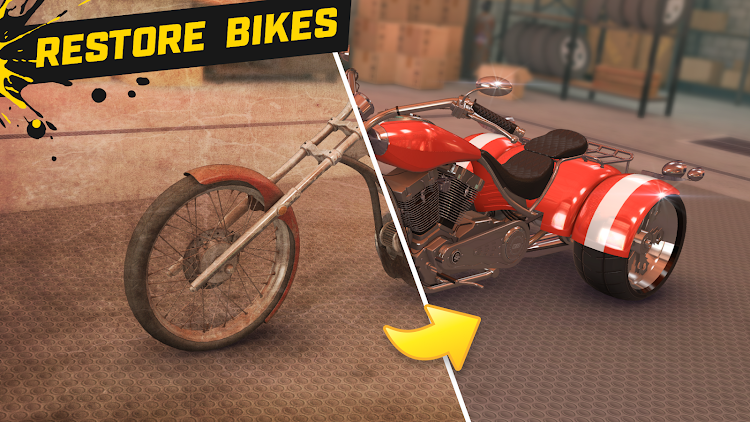 #5. Bike Mechanic (Android) By: Giraffe Games Limited