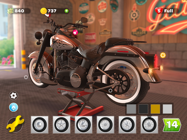 #9. Bike Mechanic (Android) By: Giraffe Games Limited