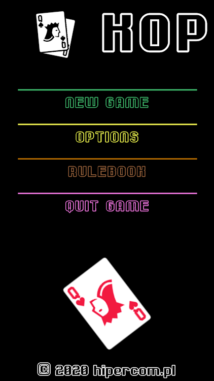 #7. Kop cards (Android) By: hipercom.pl