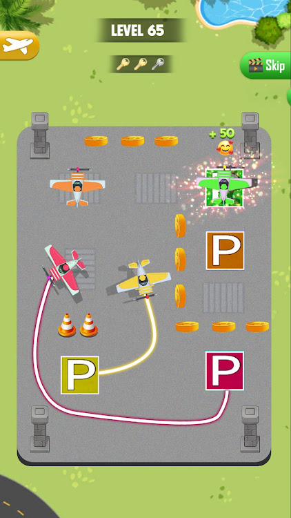 #10. Plane Park Landing Master (Android) By: Rock Hill Games