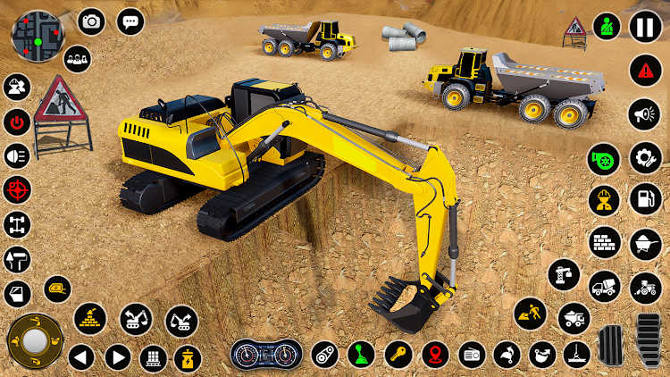 #8. Construction Dump Truck Game (Android) By: Mobile Games Hive