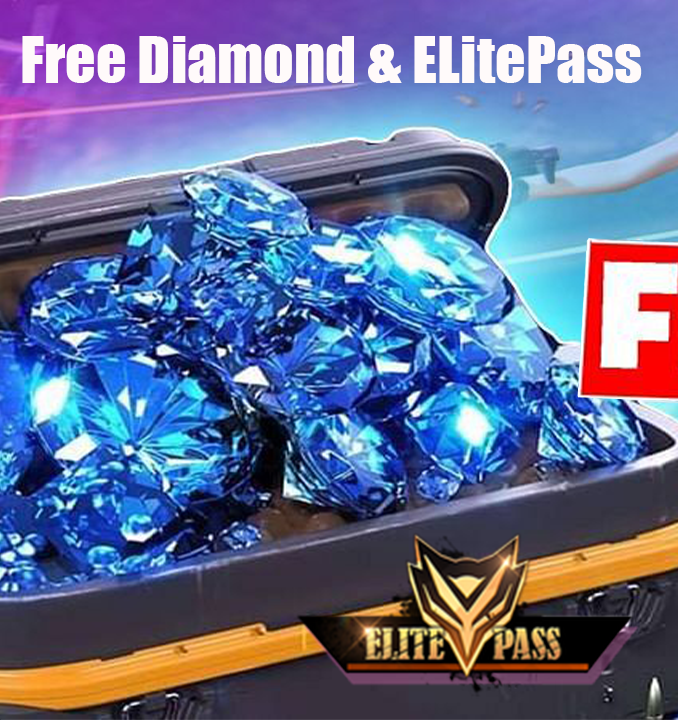 #2. Win Diamond & Elite Pass Fire (Android) By: Get Rewards