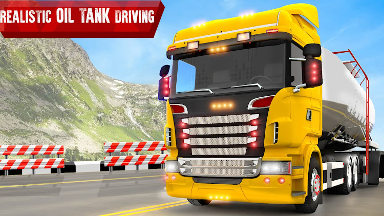 #2. Oil Tanker Games - Truck Games (Android) By: Contra 3D Games