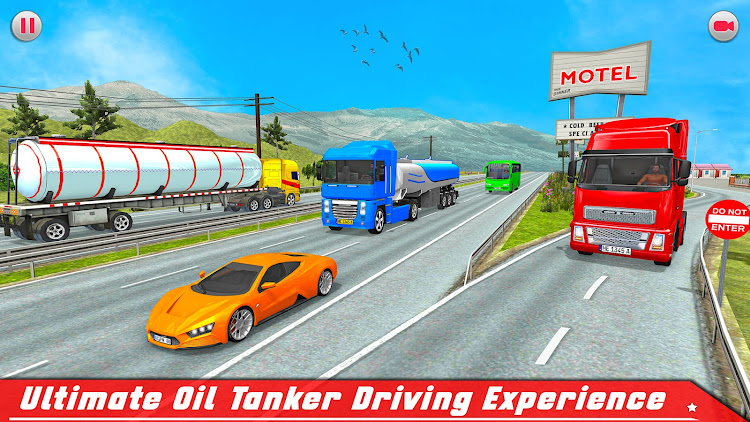 #3. Oil Tanker Games - Truck Games (Android) By: Contra 3D Games