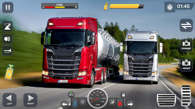 #6. Oil Tanker Games - Truck Games (Android) By: Contra 3D Games