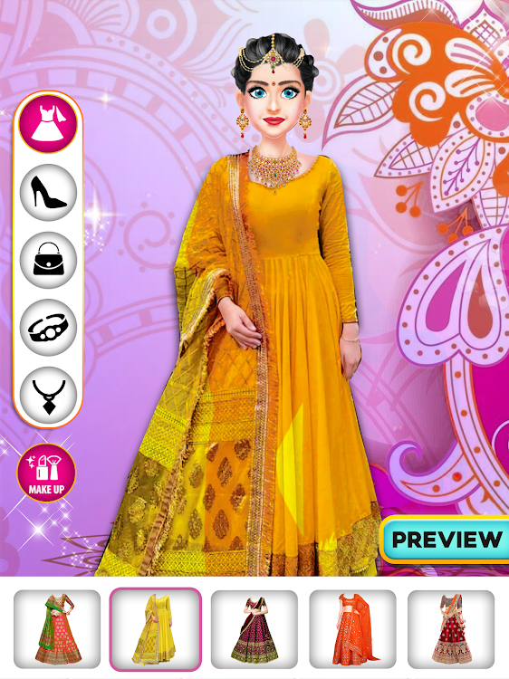 #4. Wedding Bridal Makeup Games (Android) By: GamesiWin