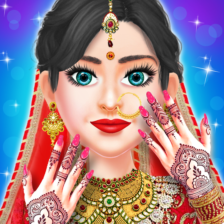 #8. Wedding Bridal Makeup Games (Android) By: GamesiWin