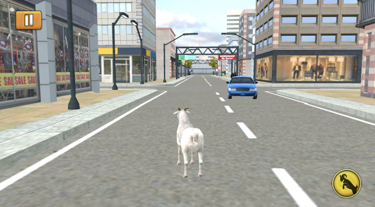 #2. Animal Sim 3d Goat Game (Android) By: Gamers Den Studio