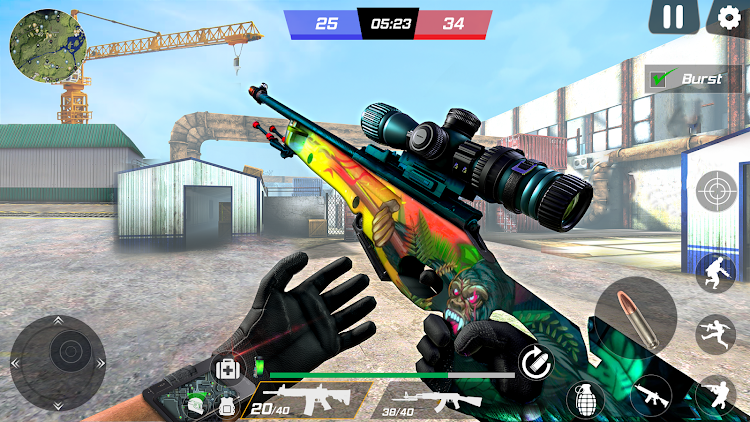 #3. FPS Commando Gun Shooting Game (Android) By: Mobile Games Hive