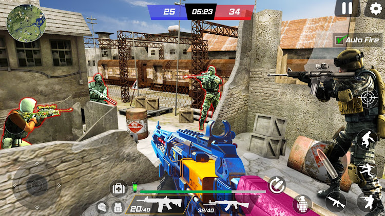 #9. FPS Commando Gun Shooting Game (Android) By: Mobile Games Hive