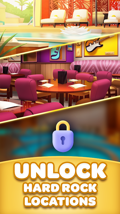 #6. Match 3 - Hard Rock Adventures (Android) By: Hard Rock Games