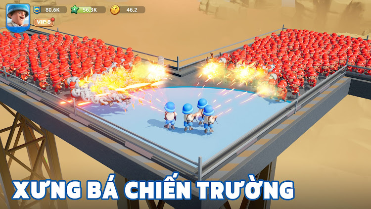 #2. Top War: Battle Game - Funtap (Android) By: Công ty cổ phần phát triển công nghệ số Hồng Hà