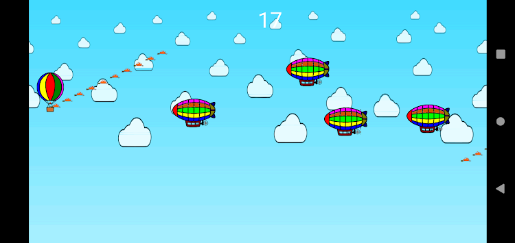 #5. Air Balloon VS Dirigible (Android) By: Davit Tevzadze (დავით თევზაძე)