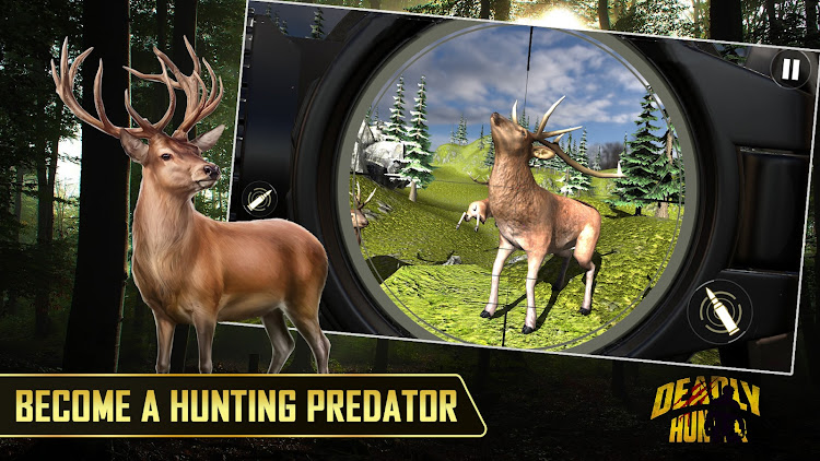 #3. Deadly Hunter–Wild Animal Hunt (Android) By: 3M Studios