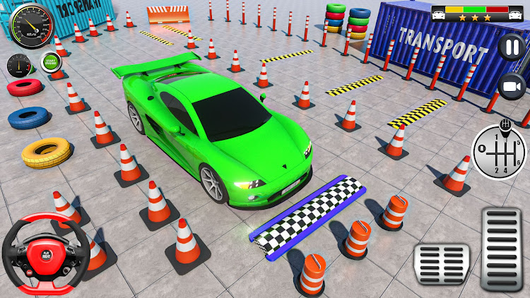 #7. Miami Car Parking Games 3D (Android) By: Play Right