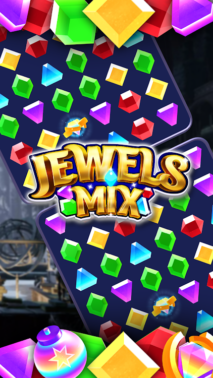 #5. Jewels Mix (Android) By: Skylink Studio